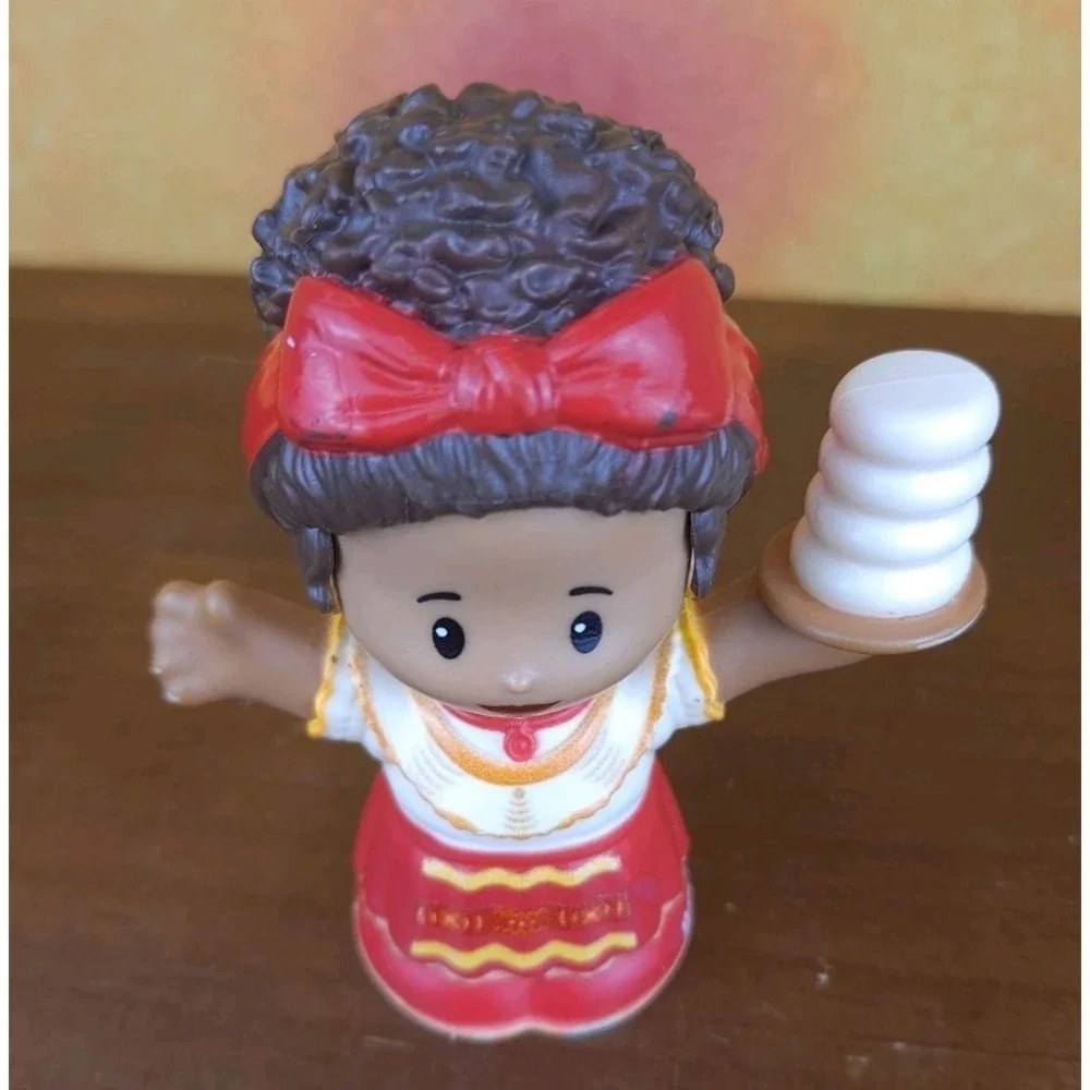 Fisher Price Little‎ People Dolores Hispanic Woman Red Bow Encanto 2022